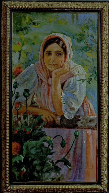 У плетня